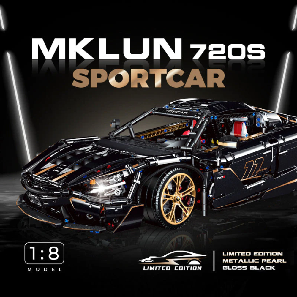 McLaren 720S – Remote-Controlled Hypercar (3,672 pcs)
